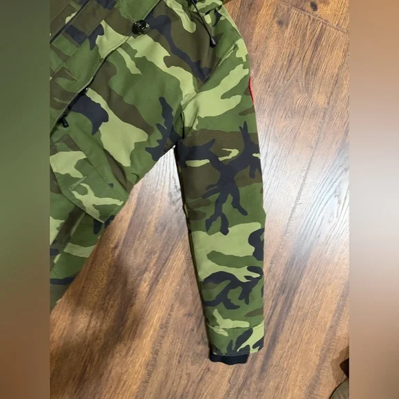 New without tags Canada Goose Rideau Hooded parka down camouflage size medium - Picture 6 of 16